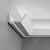 C358-Luxxus Plain Polyurethane Crown Molding for Indirect Lighting. Length: 78-3/4"