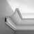 C901-Luxxus Plain Polyurethane Crown Molding for Indirect Lighting. Face: 7-11/16" Length: 78-3/4"