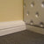 CX108 - Axxent Plain Duropolymer Crown Molding, Primed White. Face: 3-1/16" Length: 96"