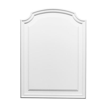 D500-Luxxus Classic Duropolymer Door Panel, Primed White. Width: 21-5/8" Height: 29-1/2"