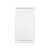 D507-Luxxus Classic Duropolymer Door Panel, Primed White. Width: 21-5/8" Height: 35-5/8"