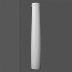 K3102-Luxxus Classic Polyurethane Plain Whole Column, Primed White. Diameter: 12" Height: 78"