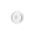 R-07-Luxxus Plain Polyurethane Ceiling Medallion, Primed White. Diameter: 10-1/4"