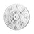 R-24-Luxxus Decorative Polyurethane Ceiling Medallion, Primed White. Diameter: 31-1/8"