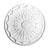 R-28-Luxxus Decorative Polyurethane Ceiling Medallion, Primed White. Diameter: 26-15/16"