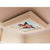 C211-Luxxus Decorative Polyurethane Crown Molding, Primed White. Face: 6-1/4" Length: 78-3/4"