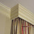 C302-Luxxus Decorative Polyurethane Crown Molding, Primed White. Face: 5-7/8" Length: 78-3/4"