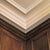 C332-Luxxus Plain Polyurethane Crown Molding, Primed White. Face: 10-1/8" Length: 78-3/4"