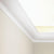 C902-Luxxus Plain Polyurethane Crown Molding for Indirect Lighting. Face: 5-1/2" Length: 78-3/4"