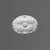 D62-Luxxus Classic Polyurethane Decorative Door Entry Piece, Primed White. Width: 6-1/8" Height: 4-1/2"