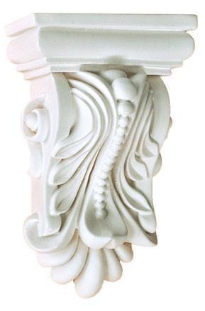 4-1/2"H X 3"W X 1-3/4" Proj - Wakulla Extra Short Decorative Corbels