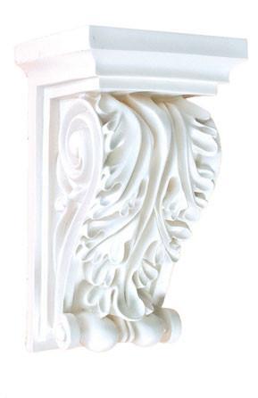 5-3/4"H X3-7/16"W X 2-3/4"Proj - Warren Extra Short Decorative Corbels