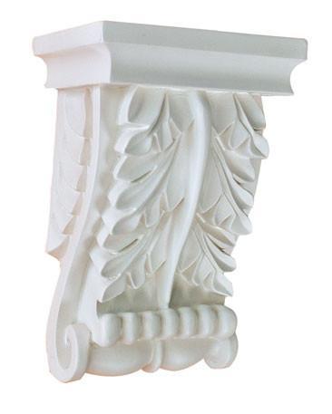 6-3/8"H X4-3/8"W X2-11/16"Proj - Washburn Extra Short Decorative Corbels