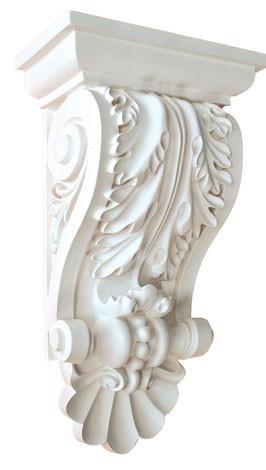 14-5/8"H X8-1/4"W X 4-3/4"Proj - Wexford Large Acanthus Leaf Corbels