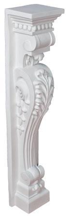 41-1/2"H X 8-1/8"Wx 7-1/4"Proj - Whiteside Extra Large Decorative Corbels