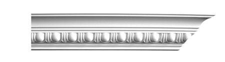 2-3/4"H X 3-1/8" Projection X 94-1/2"L - rounded cornice