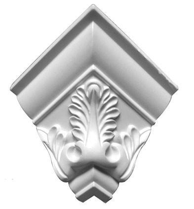 3-1/8"H X 3-5/8" Projection X 94-1/2"L -  Roman Moulding matched outside corner