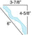 4-5/8"H 3-7/8"Projection X 96"L - omaha crown moulding