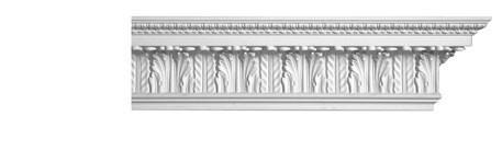 5-1/8"H X 6-15/16"Projection 96"L - Acanthus leaf crown moulding