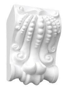 4"H X 2-3/4"W X2-5/8"Proj - Clarks Octopus corbel