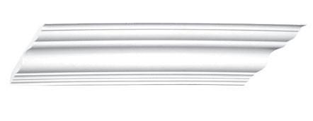 3-15/16"H X 3-15/16"Proj X 94-1/2"L - Fleming Plain Cornice Moulding