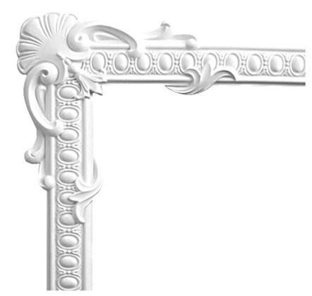 19-7/8" X 19-7/8"- Rockdale Panel Moulding Decorative Corner