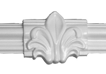 3-1/4" x 2-3/4" - Phelps Panel Moulding Hand Carved Corner Cover