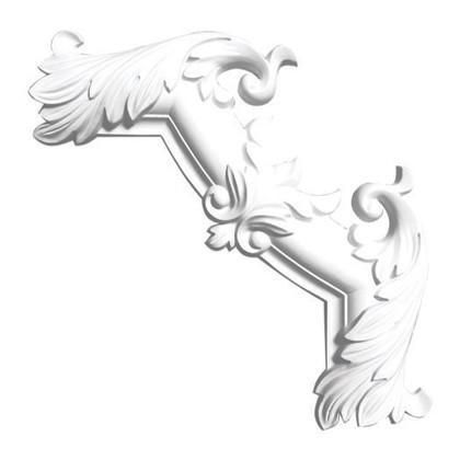 9" X 9" - Raleigh Panel Moulding Decorative Over-Corner Style
