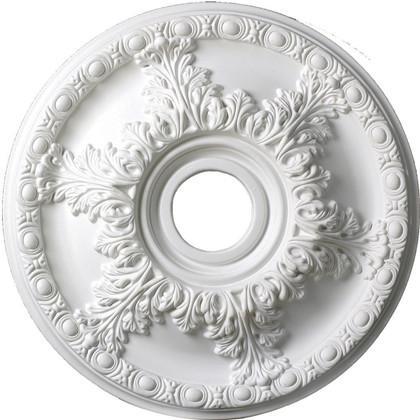 18"Diameter X 1-7/8" Projection - Perkins Decorative Medallion