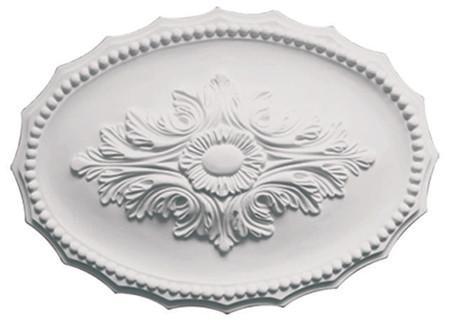 17"W X 12"H X 1-5/8"Projection - Sawyer Decorative Oval Medallion