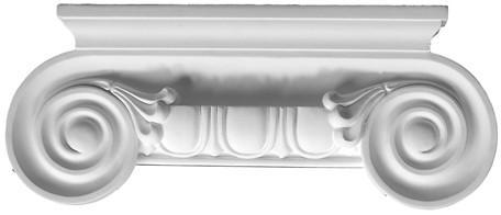 7-1/8"H X17-1/2"W X2-5/8" Projection - Buffalo Pilaster Capital