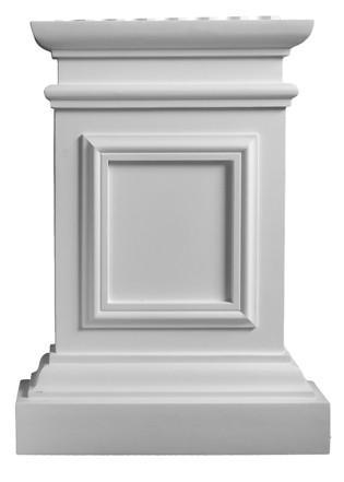 31-5/8"Hx 23-5/8"W X5-1/2"Proj - Cherokee Pilaster Plinth