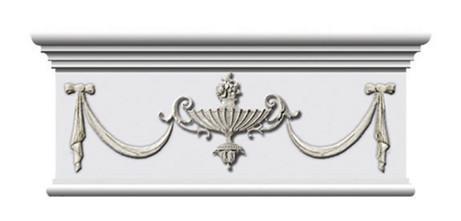 21"W X 7-3/4"H - Gilpin Door Applique