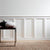 DX163-2300 - Axxent Plain Duropolymer Multifunctional Molding, Primed White. Width: 90" Height: 3-15/16"