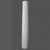 K3002-Luxxus Classic Polyurethane Fluted Whole Column, Primed White. Diameter: 12" Height: 78"