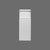 KX003 - Axxent Classic Duropolymer Door Surround Kit, Primed White. Width: 49-5/8" Height: 97-1/2"