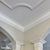 P-801C-Luxxus Plain Polyurethane Panel Molding Corner Used With P8020, Primed White.