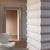 P3070-Luxxus Plain Polyurethane Panel Molding, Primed White. Length: 78-3/4" Height: 4-16/16"