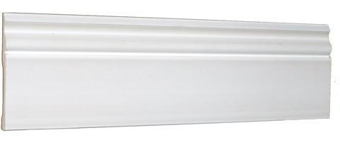 5-5/8"H X 1/2"Proj.X 96" - Nolan White Base Moulding