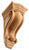 Mission Style Corbels - embossed wood carvings, modern corbels, outdoor corbels, faux corbels