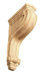 Mission Style Corbel - corbels for countertops, shelf brackets wood, oak corbels, fireplace corbels.